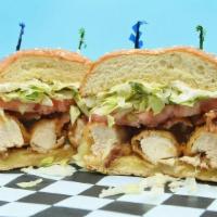 Yard Bird Blt · classic BLT and Cluck's fingers ...well not his real fingers because chickens don't have fin...