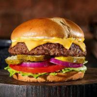 Build Your Own Burger · Make it your own. Start with a thick, delicious Chuck Burger  Then choose from American chee...