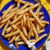 Plain Fries · Crispy seasoned fries.