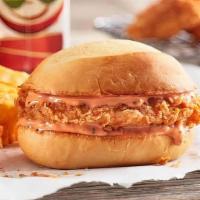 Kidz Nibblerz® Meal · Bite-sized for the pint-sized. One of our classic Chicken Fingerz™, tucked in a toasted bun ...