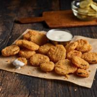 Fried Pickles · Stuck in a snack pickle? Our Fried Pickles are lightly breaded and fried to golden brown per...