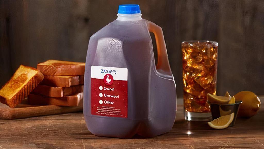 Gallon Of Sweet Tea · Bottoms up! Help your guests wash down all that absolutely craveable flavor with a refreshing glass of sweet or unsweet tea. (1440 Cal)