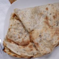 Plain Naan · Leavened baked bread with or without butter.