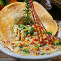 Chicken Pot Pie · Our famous rosemary black pepper 