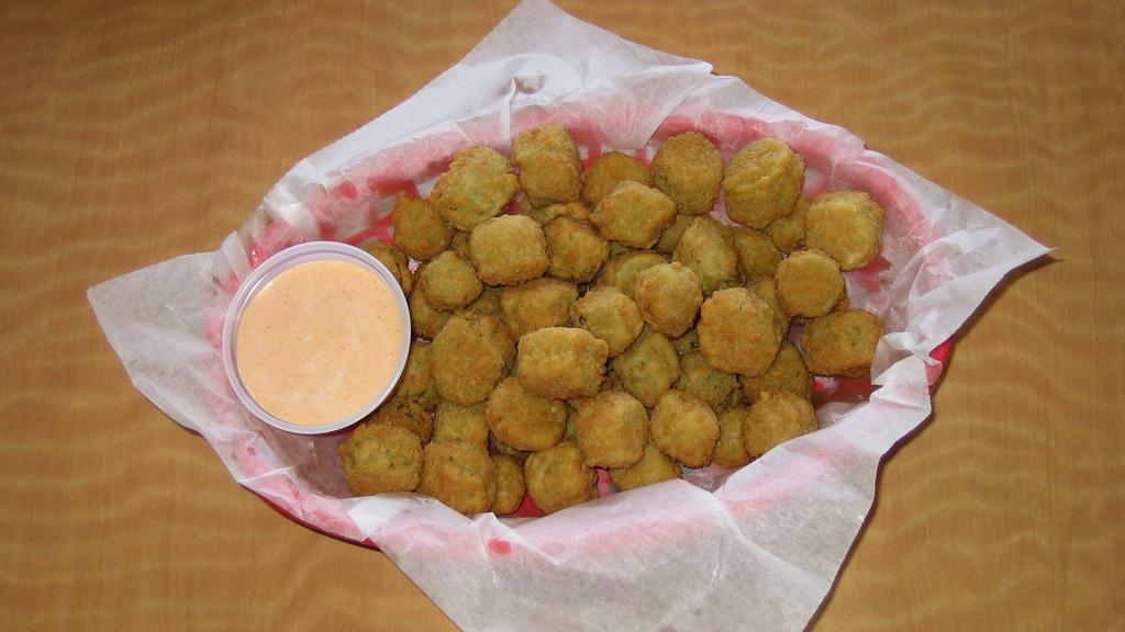 Fried Okra · A true taste of the South, lightly battered and fried just right