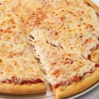 Whole Cheese Pizza · Cheese pizza made with vine-ripened tomato sauce, mozzarella cheese, and provolone cheese.