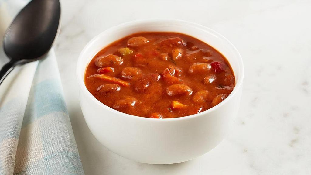 Veggie Chili · A hearty, meatless, all-bean chili that has all the seasoning you love.