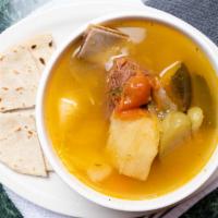 Sopa De Res (Beef Soup) · Beef rib or Oxtail beef spoup