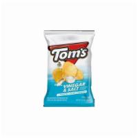Tom'S Vinegar & Salt Potato Chips 5.5 Oz.
 · 