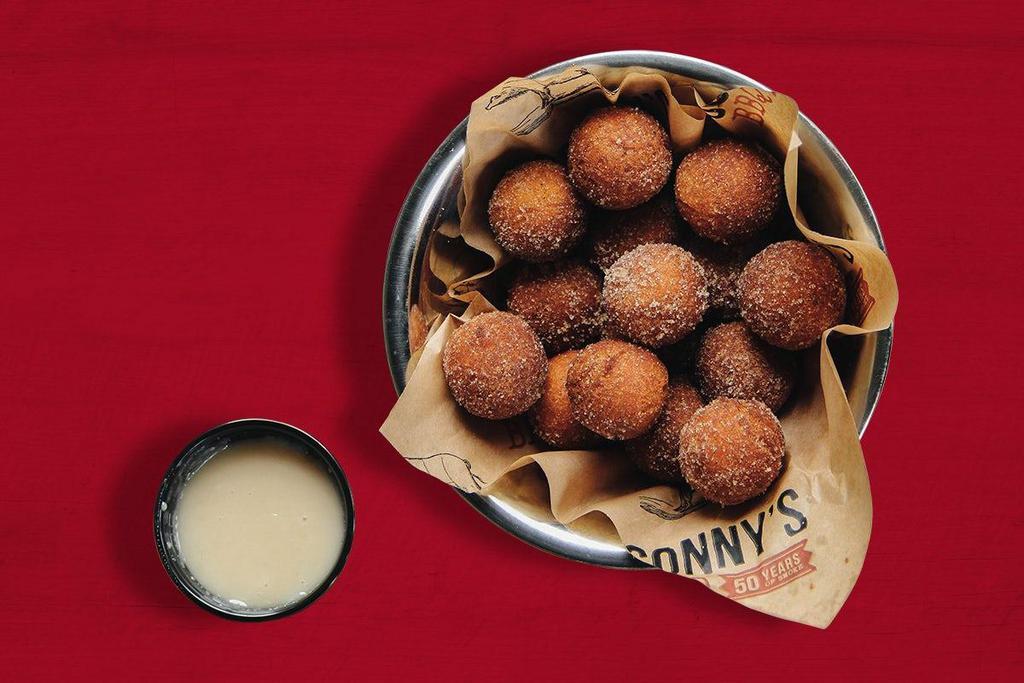 Cinnamon Sugar Donut Holes  · Shareable, hot donut holes served with a side of Signature Sweet Tea glaze.