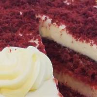 Red Velvet Cake · Grab a slice of some of that Red Velvet goodness with cream cheese icing.