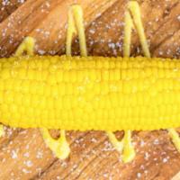 Just Corn On A Cob · Butter, salt.