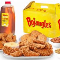 20Pc 8 Chicken & 12Pc Bo'S Chicken Tenders Meal - 10:30Am To Close · 8 pieces of perfectly seasoned chicken, 12 whole-breast hand-breaded chicken tenderloins mad...