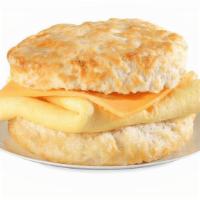 Egg & Cheese Biscuit · Eggs and American cheese on a made-from-scratch buttermilk biscuit..