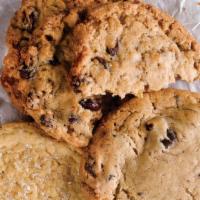 Buy 3, Get 3 Cookies Free Free · Oatmeal Cranberry Cookie (contains coconut)  .