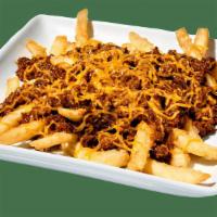 Chili Cheese Fries · Sink your teeth into these crispy, golden fries piled high with Krystal’s chili and then top...