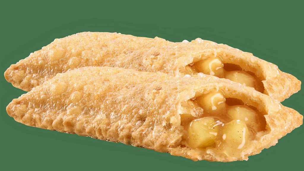 2 Apple Turnovers · As sweet (and American) as apple pie, our apple turnover is filled with apples, mixed with the perfect blend of spices and then stuffed into a delicious, flaky crust, making the perfect portable dessert.