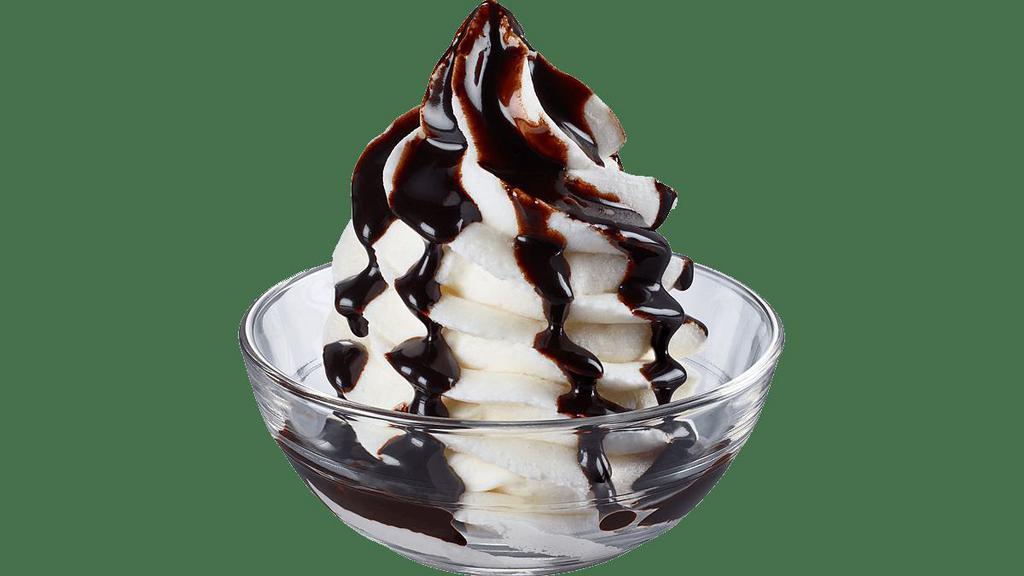 Sundaes · Soft serve ice cream swirled in a cup, then topped with your choice of chocolate, strawberry or Oreo® to make a sweet treat even more spectacular.