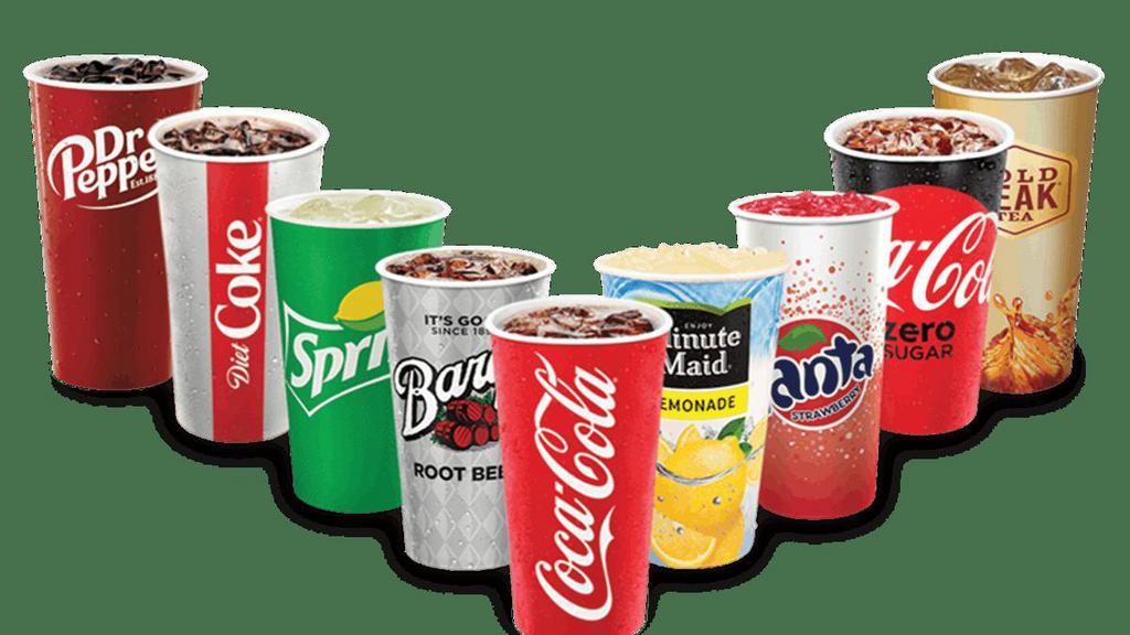 Drinks · Choose from a variety of refreshing Coca-Cola® beverages..