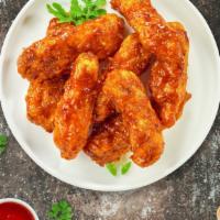 Simply The Zest Bbq Tenders · Chicken tenders breaded and fried until golden brown before being tossed in barbecue sauce a...