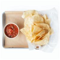 Tortilla Chips & Carolina Reaper Salsa · HOTT!. House-Made from Scratch Tortilla Chips & Carolina Reaper Salsa. (V | GF | VG)
