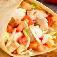 Lo-Carb Wrapito® · Freshly grilled chopped chicken breast, shredded lettuce and diced tomatoes in a tortilla. S...