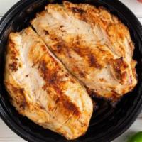 Whole Chicken Breast (Single) · Our marinated grilled chicken breast can be split in half or purchased as a whole breast, wi...