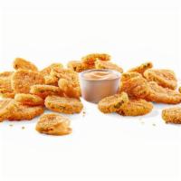 Fried Pickles · BREADED DILL PICKLES / SOUTHWESTERN RANCH.