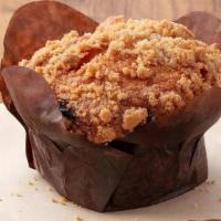 Blueberry Muffin · Muffin batter studded with blueberries and topped with a crusty streusel.