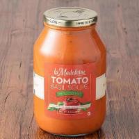 Tomato Basil Soup Reduced Fat · A jar of our signature soupe but with reduced fat! A hearty cream based vegetarian (not vega...