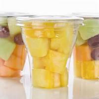 Fresh Fruit Cut · Melon, pineapple, grape, water melon