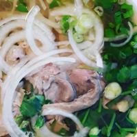 P3 - Tender Beef & Fat Brisket · Served with bean sprouts, jalapenos, basil, and cilantro.