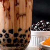 Classic Milk Tea · Creamer, syrup and black Tea. best with coconut jelly or tapioca. put a note for your boba c...