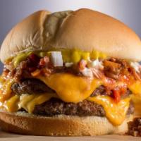 Carolina Burger · Take a trip to the land of Tar Heels and Palmettos with this southern-style burger. Served w...