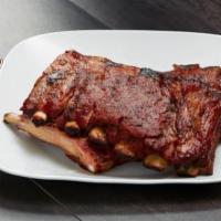 1/2 Slab St. Louis Style Ribs · Dinner Includes, Dinner Selection, 2 Premium Signature Sides, And Your Choice Of Cornbread O...