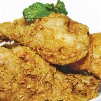 Drumsticks(5Pcs) · Korean Fried Chicken is Always freshly Fried to order come with our special Sauce.