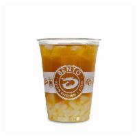 16Oz Green Tea · Freshly brewed jasmine green tea served with honey boba! Your choice of flavors from Origina...