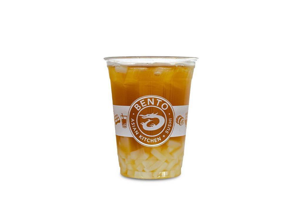 16Oz Green Tea · Freshly brewed jasmine green tea served with honey boba! Your choice of flavors from Original to fruity. . *some locations may not have the honey boba in stock due to inventory shortages. .