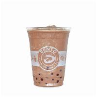16Oz Milk Tea Smoothie · Freshly brewed black tea with creamer blended with ice served with honey boba! Your choice o...