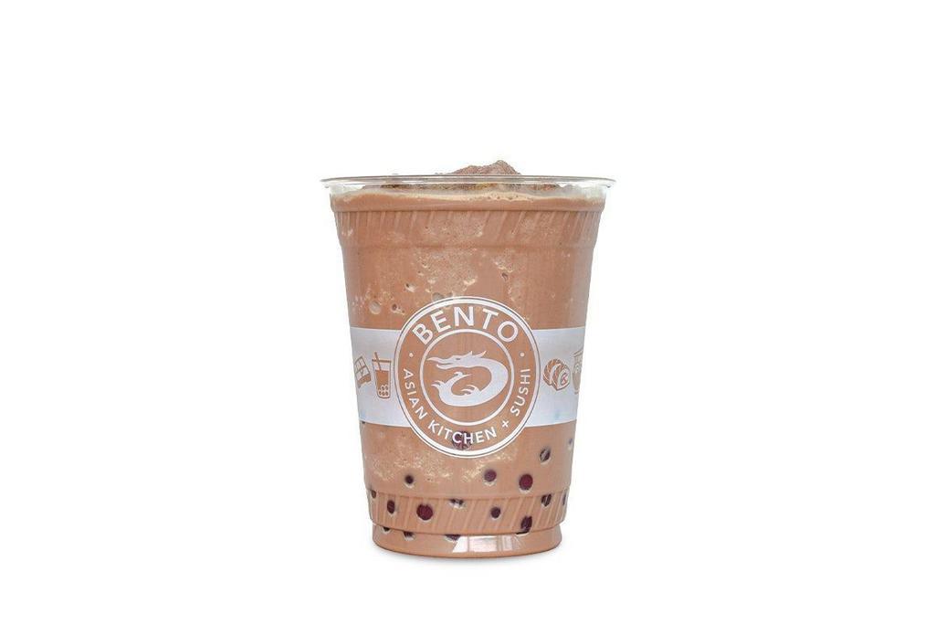 16Oz Milk Tea Smoothie · Freshly brewed black tea with creamer blended with ice served with honey boba! Your choice of flavors from Original to fruity or sweet vanilla. . *some locations may not have the honey boba in stock due to inventory shortages. .