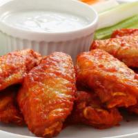 Chicken Wings · Wings Flavor: Buffalo, Cajun, Lemon Pepper, BBQ.