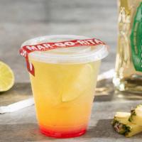 Tropical Sunrise Margarita · Hornitos® Reposado Tequila, DeKuyper® Melon Schnapps, grenadine & pineapple juice shaken 25 ...