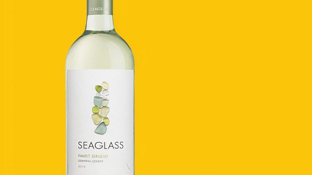 Seaglass Pinot Grigio · Straight out of Santa Barbara County with aromas of lemongrass, grapefruit and honeysuckle. Best enjoyed with Cajun Shrimp Pasta, Grilled Chicken Salad or our Ancho Salmon.