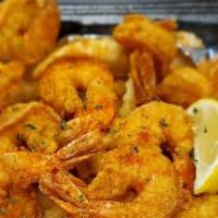 Fried Shrimp Platter · 15 Shrimp w/ Fries & Corn