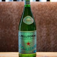 San Pellegrino Sparkling Water · 1 Liter Bottle