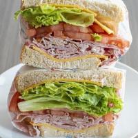 Sliced Ham Sandwich · Build your own sandwich. Choose your bread, cheese, and veggies.