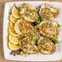 Baked Garlic Butter Oysters · 