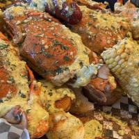 Blue Crab Platter · 1 pound of our famous blue crab steamed to perfection.