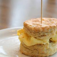 Retro Biscuit - Egg · Flaky biscuit with your choice of egg.
