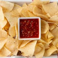 Salsa · Made fresh in house, served with tortilla chips